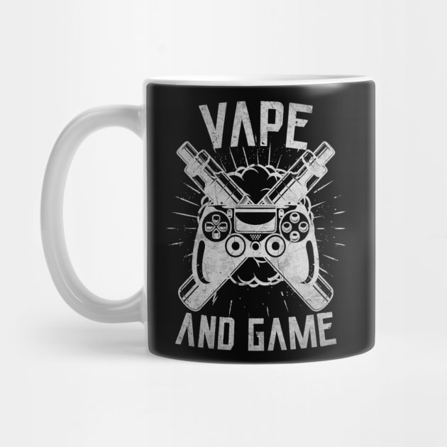 Vape And Game For Gamers That Love Vaping by bestcoolshirts